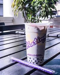 Repost Chatimejerudong Mid Day Snack Taro Pudding Milk Tea With Pearls Taro Pudding Pearls Chatime Chatimebrunei Minuman Makanan Dan Minuman Makanan