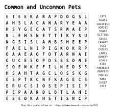 Crossword puzzles can be fun, challenging and educational. Zoo Animals Word Search