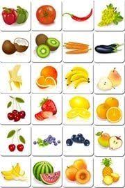 Jeux De Memory A Imprimer Pour Les Enfants En 2020 Jeu De Memory Fruits Et Legumes Fruits