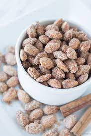 Cinnamon Sugared Almonds Made To Be A Momma Cinnamon Sugar Almonds Snacks Appetizer Snacks