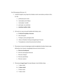 Soal nomor 1 kejadian akibat fenomena alam yang luar biasa dan atau disebabkan ulah manusia yang dapat menimbulkan kerugian dan korban jiwa adalah pengertian dari …. Contoh Soal Essay Mitigasi Bencana Dan Jawabannya