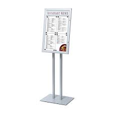 Porte Menu Logo Menu Vitrine Menu Ete