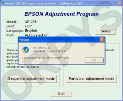 Epson's network of independent specialists offer authorised repair services, demonstrate our latest products and stock a comprehensive range of. Epson Xp 225 Xp 422 Adjustment Program Orpys