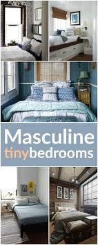 As a person who lived in a small bedroom for many years, i understand the struggles associated with feeling like you barely have enough room to turn around. Living Large In Small Spaces Tiny Masculine Bedrooms Attic Bedroom Small House Interior Design Styles Small Spaces