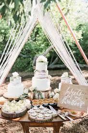 Copper And Rope Dessert Table Tent Sweets Table Wedding Rustic Dessert Table Wedding Dessert Table