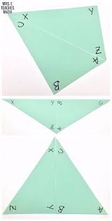 Help Students Visualize Overlapping Triangles High School Math Lesson Plans Geometry Lessons High School Math Lessons