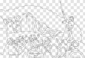 And courageous by kristahamrick 30 best s about joshua the battle of jericho on jsb. Joshua The Battle Of Jericho Wall Coloring Book Stories For Kids Transparent Png