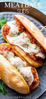 Meatball Sub Sandwiches Recipe Meatball Sub Sandwiches Sub Sandwiches Sandwiches