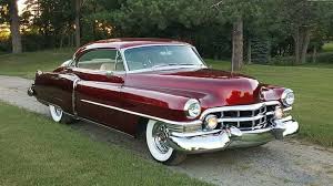 Image result for Burgundy Maroon 1952 Cadillac