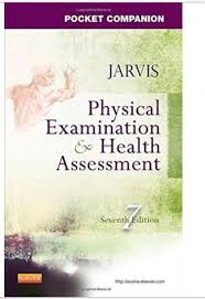 Pdf Physical Examination And Health Assessment By Jarvis 7th Ed Pdf Study Guide Textbook Pdf Books