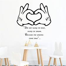 Wall decor stickers wall sticker decal for home living room bedroom decor wall decorations wall art stickers wall decals wall stickers inspirational wall stickers quotes 4.5 out of 5 stars 2,296 $3.98 $ 3. Encouraging Heart Letters Wall Stickers For Kids Rooms Home Decor Disney Wall Decals Vinyl Mural Art Diy Wallpaper Nordic Wall Decor