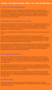 They are often the result of issues that piled up over time. How To Get Your Ex Back Using Text 13 Good Examples