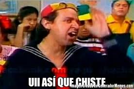 I finally finished filling it up *rock* xd. Uii Asi Que Chiste Meme De Asi Q Chiste Kiko112 Imagenes Memes Generadormemes