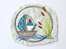 Ebook baby greifling laster boot nahanleitung und schnittmuster. Stickdatei Boot Doodle 3er Set 10x10cm