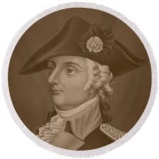 Mad Anthony Wayne Round Beach Towel by War Is Hell Store