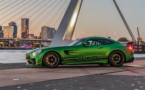 Download Wallpapers Mercedes Benz Gt R Amg 2018 Renntech Tuning Side View Green Sports Coupe Black Wheels Supercar German Sports Cars Mercedes Besthqwa Mercedes Amg Gt R Mercedes Amg Mercedes Wallpaper