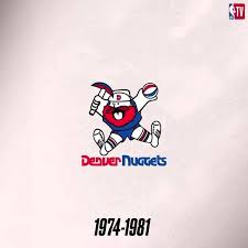 The franchise has a very long career and an incredibly rich history with numerous logos and color changes. Nba Tv Teamday Nuggets Logo Evolution Facebook