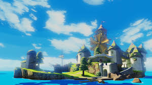 Cel Shading Windfall Island The Legend Of Zelda The Wind Waker Hd Wiiu Wind Waker Legend Of Zelda The Wind Waker