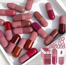 6pc Mini Capsule Matte Liquid Lipstick Pudaier Beautyandwomenstore Tinted Lip Gloss Liquid Lipstick Lipstick