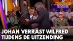 Johan Derksen verrast Wilfred Genee tijdens uitzending ... - YouTube