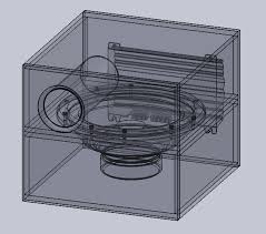 When designing a vented or bandpass enclosure note the length of the port. 12 Inch Bandpass Sub Woofer Box Design 3d Cad Model Library Grabcad