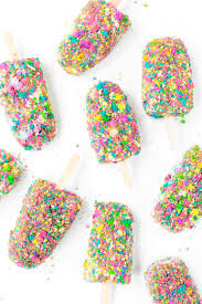 Birthday Cake Ice Cream Recipe Without Cake Mix Birthday Cake Ice Cream Bars Studio Diy Recipe Ice Cream Birthday Cake Icecream Bar Ice Cream