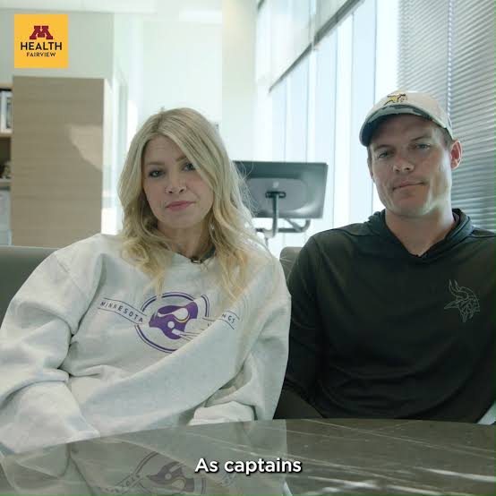 Kevin O'Connell and Leah Team Up with M Health Fairview for Childhood  Cancer Awareness Month