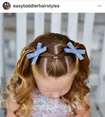 There are a lot of easy hairstyles to do at home that won't take too much of expertise on your part and you can achieve them fairly easily on any day. Pin By Mandy Redden On Hair Easy Little Girl Hairstyles Girl Hair Dos Little Girl Hairstyles