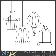Bird Cage Doodles Cu Doodles Doodle Lettering Bird Doodle
