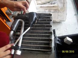 Ish panasnya cuaca sekarang ni. Sejuk Segar Nyaman Cuci Cooling Coil Aircond Kereta