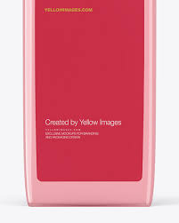 Easily add any of your graphic and branding designs thanks to the smart layer. Square Clear Bottle With Pump Mockup In Bottle Mockups On Yellow Images Object Mockups