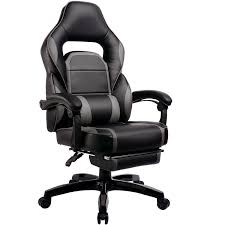 Gtracing Ergonomic Swivel Gaming Chair Racing Style Adjustable Recline Footrest Leather Chair Makeover Relaxing Chair Racing Chair