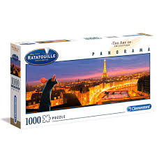 Size of the assembled puzzle: Disney Ratatouille Panorama Puzzle 1000pcs