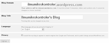 Cara membuat blog sebenarnya mudah sekali, kenapa dibilang mudah? 2