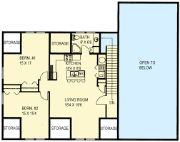 Awesome above garage apartment floor plans 13 pictures house. Rv Garage With Apartment Above 35489gh Architectural Designs House Plans