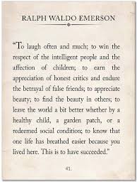 Ralph Waldo Emerson Vintage Book Page Literary Quote Art Print For Home Classroom Or Library Multi In 2020 Literary Quotes Words Quotes Inspirational Words