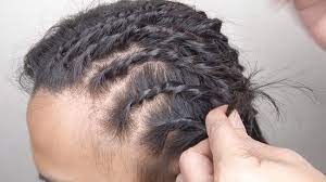 Braiding your own hair always revolves around three strands, well, it can revolve around three strands or it can revolve around five, but i wouldn't even know where to begin when teaching you how to do five. 4 Ways To Braid Short Hair For Men Wikihow