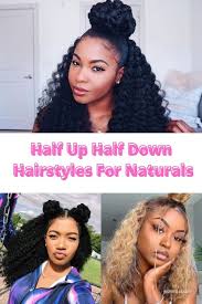 Easy Half Up Half Down Hairstyles For Black Hair Inspired Beauty