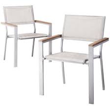 Threshold Bryant 2 Piece Sling Patio Dining Chair Furniture Set Koltuklar Sandalye