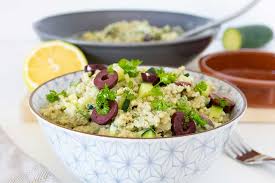 Pour boiling broth over couscous and allow to sit, covered for 10 minutes, or until the broth is absorbed. Easy Couscous With Pumpkin Seed Pesto Exceedingly Vegan