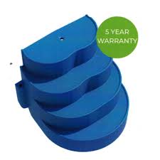 The aqua staircase is a simple and sturdy step system for your above ground pool. Aquastairs Swimming Pool Wedding Cake Steps Epools Pool Shop