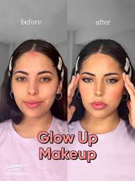 My Makeup Routine Before and After