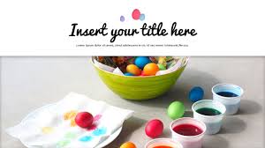 Free powerpoint template for your brand guidelines that help people recognize and know differentiates from you competitors. Happy Easter Theme Powerpoint Templates