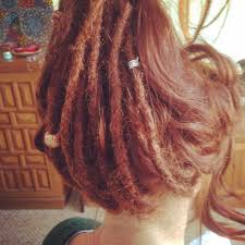 Emily On Instagram Partial Install Quarter Head Of Natural Dreads Partialdreads Redheads Brightondread Partial Dreads Natural Dreads Dreadlock Hairstyles