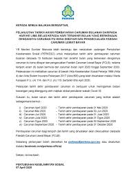 Panduan buat anda yang ingin membuat semakan kadar dan jadual caruman sip perkeso tahun 2021. Central Hr Posts Facebook