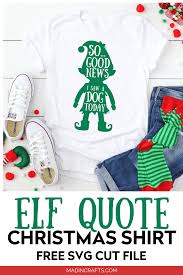 Can we all just agree that elf is the best christmas movie ever made? Good News I Saw A Dog Shirt Crafts Mad In Crafts