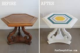 This will prepare the surface to be sanded if it's a stained table, or stripped if the table was previously painted or varnished. Diy Chalk Paint How To Refinish Furniture Fun Cheap Or Free