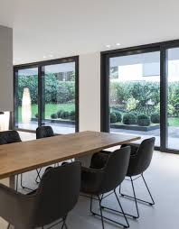 Wohnhaus G Munchen Grunwald Gramming Rosenmuller Architekten Schiebefenster Haus Innenarchitektur Einfamilienhaus