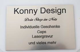 Spezialist für industrieschilder | schilder anfertigen lassen 50 jahre erfahrung made in germany schilderhersteller becker jetzt angebot anfordern! Schilder Mit Gravur Online Gestalten Text Oder Logo Mit Lasergravur