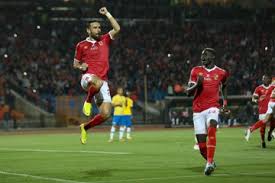 Al ahly vs mamelodi sundowns. Caf Cl Al Ahly Defeats Sundowns 2 0 In Quarterfinal First Leg Cgtn Africa